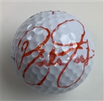 Rickie Fowler Signed Dated FootJoy Glove and Top-Flite XL Golf Ball JSA ALOA