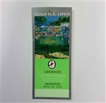 Complete 2002 US Open at Bethpage Ticket Set w/ Program - Tiger Woods Win