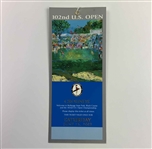 Complete 2002 US Open at Bethpage Ticket Set w/ Program - Tiger Woods Win