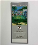Complete 2002 US Open at Bethpage Ticket Set w/ Program - Tiger Woods Win