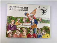 A Collection of U.S. Open Golf Memorabilia Featuring 1982 Commemorative Book and 2010 Full Ticket Set