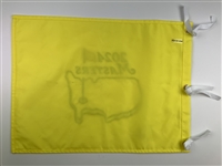 Ludvig Aberg Signed 2024 Masters Embroidered Flag - Debut & Runner-Up JSA ALOA