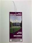A Set of 104th and 106th U.S. Open Championship Tickets and Program Voucher