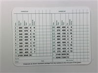 Finau, Casey, Burns, Lowry & Aberg Signed ANGC Scorecards JSA ALOA