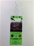 2005 PGA Championship Tickets & Scorecard from Baltusrol Golf Club - Phil Win