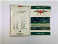 2005 PGA Championship Tickets & Scorecard from Baltusrol Golf Club - Phil Win