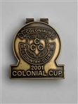 A Collection of Golf Tournament and Country Club Commemorative Metal Money Clips