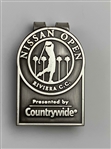 A Collection of Golf Tournament and Country Club Commemorative Metal Money Clips