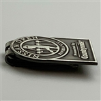 A Collection of Golf Tournament and Country Club Commemorative Metal Money Clips