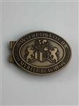 A Collection of Golf Tournament and Country Club Commemorative Metal Money Clips