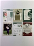 A Collection of 40 plus Signed Golf Cards Including Major Champions and Modern Stars JSA ALOA