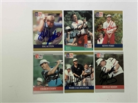 A Collection of 40 plus Signed Golf Cards Including Major Champions and Modern Stars JSA ALOA