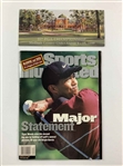 Tiger Woods Signed 1999 PGA Championship Final Round Actual Walking Scorer Scorecard - 1st PGA Champ Win PSA/DNA