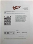 Tiger Woods Signed 1999 PGA Championship Final Round Actual Walking Scorer Scorecard - 1st PGA Champ Win PSA/DNA