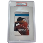 PSA 5 2003 Buick Open Tiger Woods Clinic VIP Skybox Credential