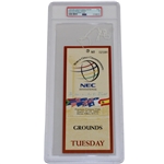1999 WGC NEC Invitational Tuesday Practice Round Grounds Badge PSA EX 5