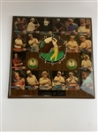 1995 Senior PGA Tour Media Guide & Legends of Golf Pro Set Cards Clock