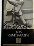 Gene Sarazen Signed '1935' GSV Masters Collection Card JSA ALOA