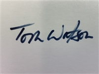 Eight Masters Champs W/Nicklaus, Palmer, Player, Picard, Snead Signed 3x5 Index Cards JSA ALOA
