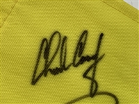 Seve Ballesteros, Jack Nicklaus, Tom Watson Highlight 12 Champ Signers  On Undated Masters Flag JSA ALOA