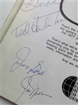 Joe Dimaggio, Don Shula, Nicklaus & More Signed 1977 Jackie Gleason Inverrary Classic Program JSA ALOA