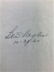 Ben Hogan Signed & Dated 1960 Letter Signed to Hogan regarding the Hogan Co. JSA ALOA