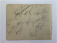 Horton Smith, Lawson Little, Harry Cooper & Others Signed c.1937 'Sports' Album Pages JSA ALOA