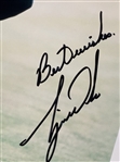 Tiger Woods Signed Mid-Swing IMG Promotional Photo JSA ALOA