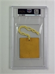 Jack Nicklaus Signed 1966 British Open Ticket Stub Round 2 Muirfield PSA/DNA Authentic Auto 10