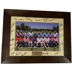 Jack Nicklaus & 19 Legends Signed Insperity Invitational Greats of Golf Framed Photograph JSA ALOA