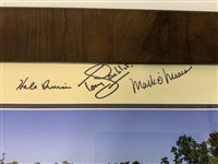 Jack Nicklaus & 19 Legends Signed Insperity Invitational Greats of Golf Framed Photograph JSA ALOA