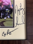 Jack Nicklaus & 19 Legends Signed Insperity Invitational Greats of Golf Framed Photograph JSA ALOA