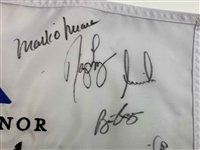 Jack Nicklaus & 19 Legends Signed Insperity Greats of Golf Flag JSA ALOA