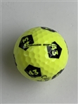 President George W. Bush Personal Callaway 43 Logo Neon Golf Ball