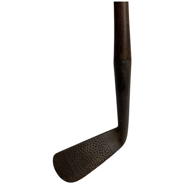 Antique Donald J. Ross Pinehurst Hand-Forged Hickory-Shafted Iron