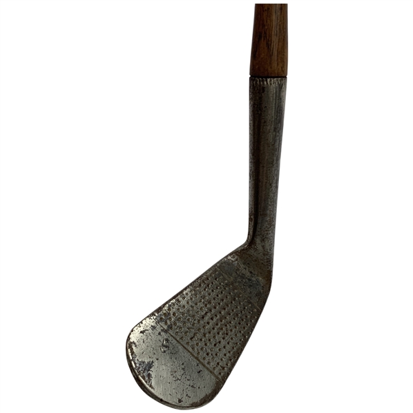 Tom Stewart St. Andrews Hand Forged Hickory Shafted Mashie Golf Club