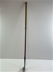 Antique George Nicoll Recorder No. 5 Mashie-Iron Hickory Shaft Golf Club