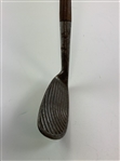 Spalding Kro-Flite Waterfall Face Niblick Golf Club with Hickory Shaft