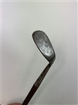 Spalding Kro-Flite Waterfall Face Niblick Golf Club with Hickory Shaft