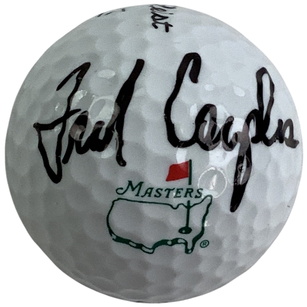 Fred Couples Signed Masters Logo Titleist HP2 100 Golf Ball JSA #T32782