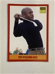 A Collection of Michael Jordan Golf Memorabilia Including Three Hats and One Trading Card