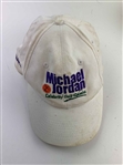 A Collection of Michael Jordan Golf Memorabilia Including Three Hats and One Trading Card