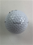 A Trio of Golf Balls Signed by Tiger Woods Caddies Mike Fluff Cowan Steve Williams and Joe LaCava JSA ALOA