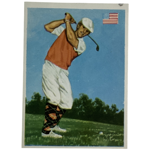 1979 Quelcom S.A. Ases Mundiales del Deporte Jack Nicklaus #154 Golf Card