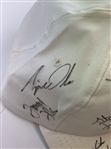 Tiger Woods Multi Signed 1997 Field Masters White Hat JSA ALOA