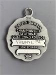 Mike Donald's 2010 US Senior Open Qualifying Low Scorer Sterling Silver Medal - Langer Win