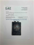 Mike Donald's 1989 PGA Championship at Kemper Lakes Contestant Badge - Payne's 1st Major Win