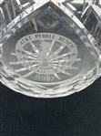 1987 AT&T Pebble Beach National Pro-Am Contestant Gifted Waterford Crystal Pitcher