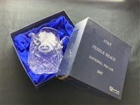 1987 AT&T Pebble Beach National Pro-Am Contestant Gifted Waterford Crystal Pitcher