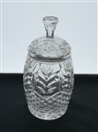 1990 The Memorial Tournament Contestant Gifted Cut Crystal Lidded Jar w/ Top